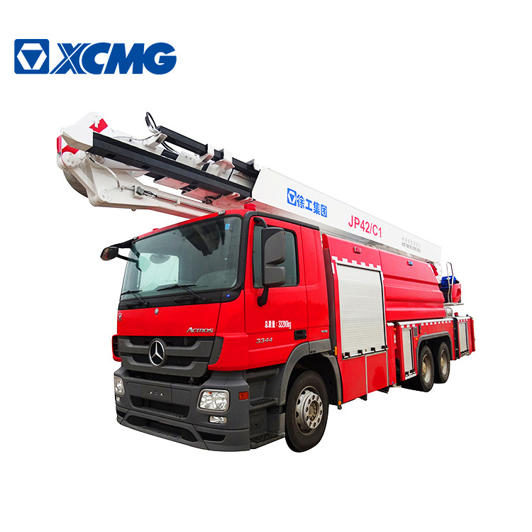 XCMG official 42m water and foam tower fire truck JP42C1 multi-functional fire fighter trucks price